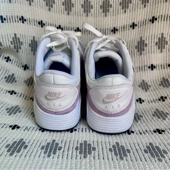 Nike Air Max SC Women's White and Purple Sneakers, Size 9 - Picture 5 of 7